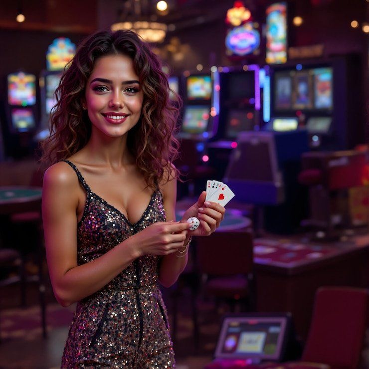 Antarmuka Lightning Roulette di platform tahun 4d dengan dealer hidup dan roda roulette modern